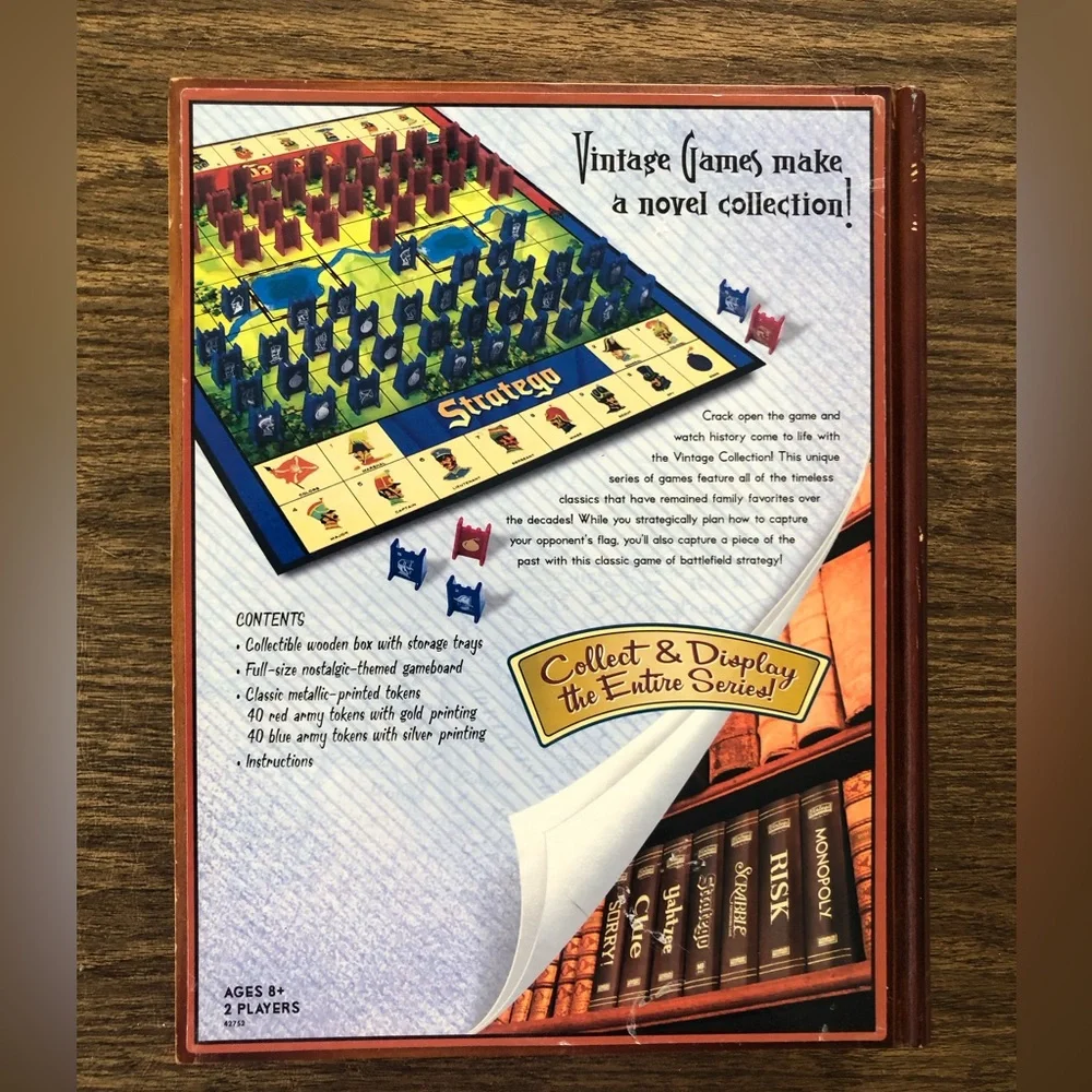 Stratego Board Game by Milton Bradley - Vintage Game Collection
